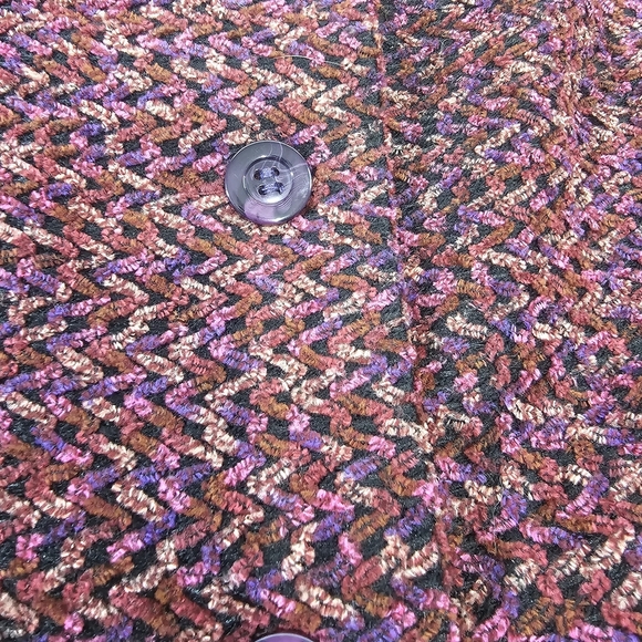 Liz Baker Women's Burgundy Blazer - Picture 12 of 13